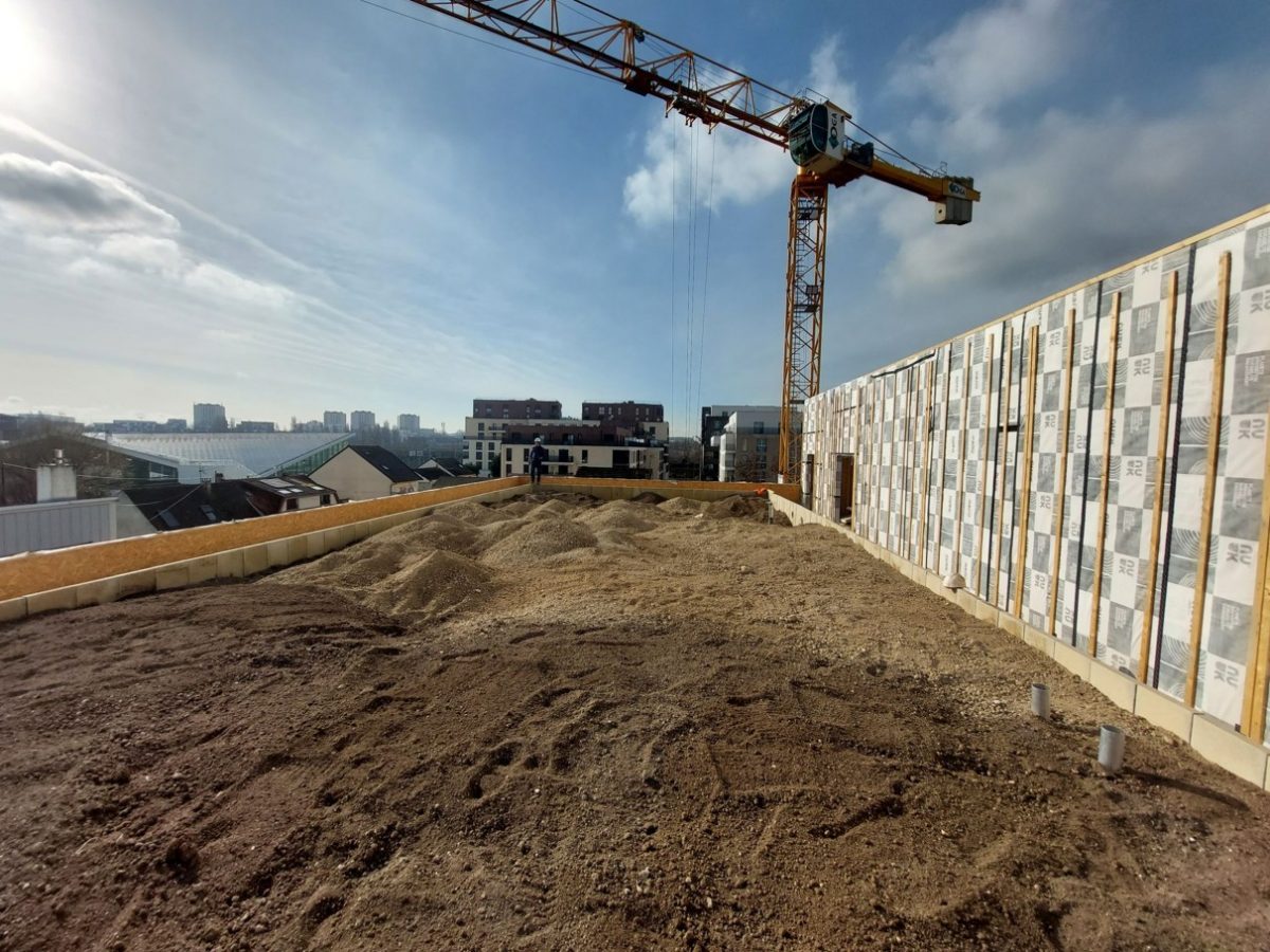 Végétalisation de toiture via bio-technosols